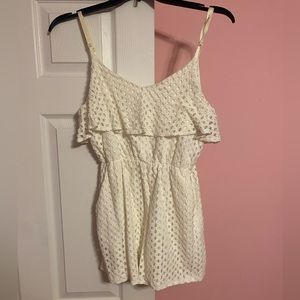 White romper